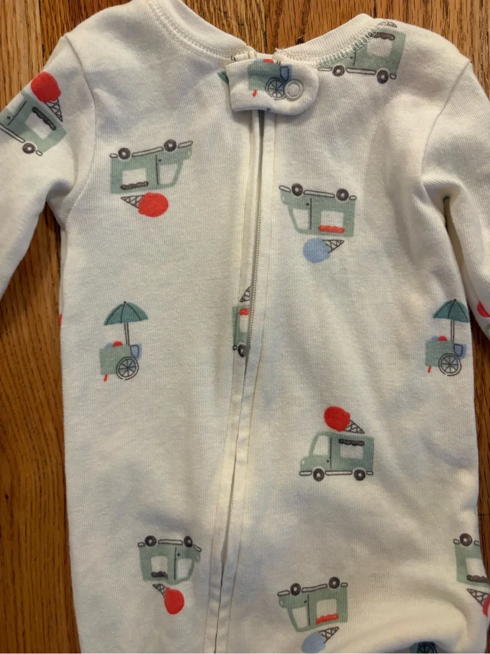 12 mo BRAND NEW Carters Baby Footed One-Piece Pajamas